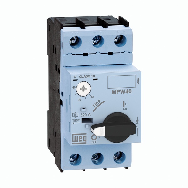 DISJUNTOR-MOTOR MPW40-3-U025 20-25A AZUL WEG REF:12428133 WEG