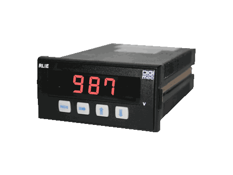 AMPERIMETRO DIGITAL RLIE 999/5A 72X72 220 DIGIMEC DIGMEC