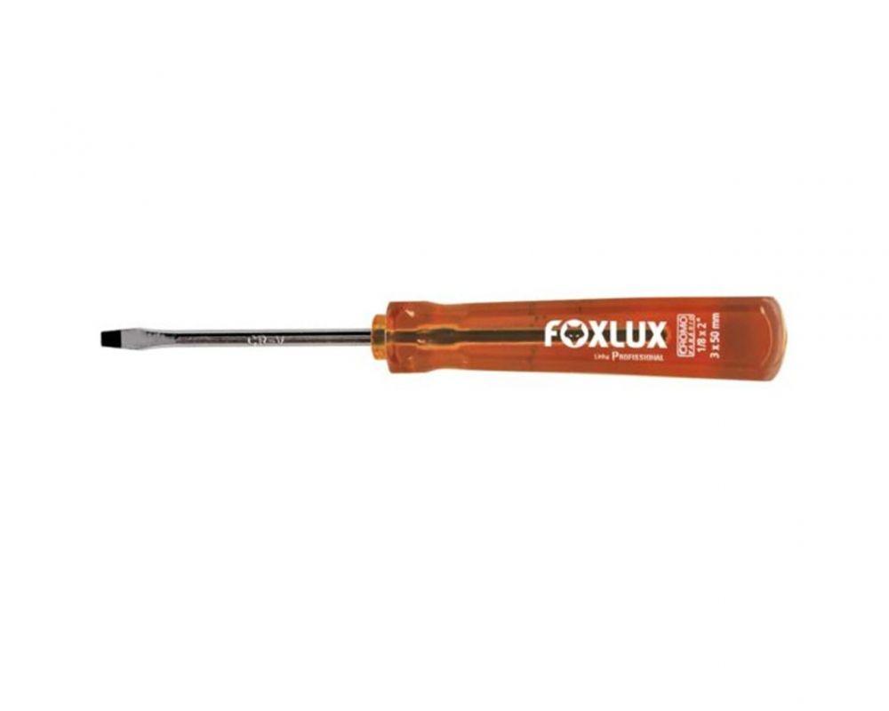 CHAVE FENDA B 3/16X06 FOXLUX REF: 18709 FOXLUX