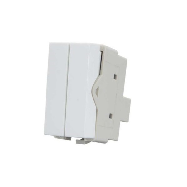 INTERRUPTOR DUPLO SIMPLES 10A-250V BR SLEEK MARGIRIUS REF:PA017837 MARGIRIUS