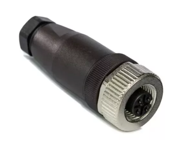 Conector Sensor Fêmea M12 4 Pinos V1-g-bk Pepperl+fuchs