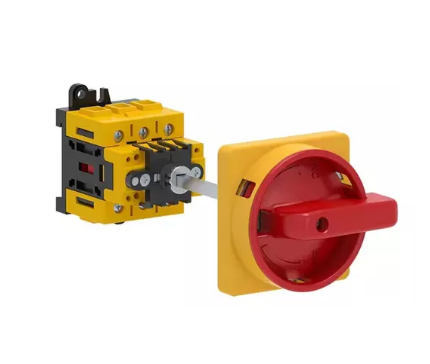 Seccionadora Rotativa Com Trava Cadeado Msw 40a B3h Nr12 Cor Amarelo/Vermelho WEG