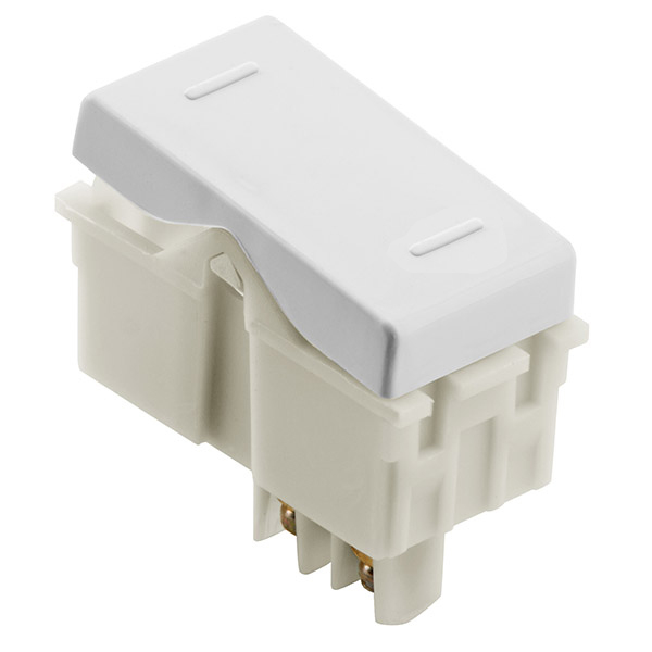 INTERRUPTOR INTER.10A/250V SIST. MODULAR BR TRAMONTINA REF:57115003 TRAMONTINA