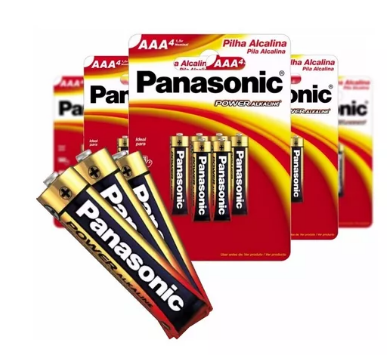 Pilha Panasonic Power Alkaline AAA