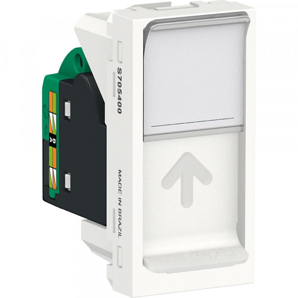 MOD TOM RJ45 (8 FIOS) UTP CAT.5E 1M BR ORION SCHNEIDER REF:S70540004 SCHNEIDER