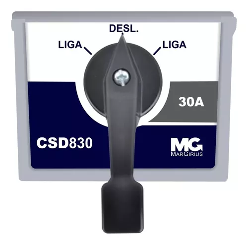 CHAVE LIGA/DESLIGA 30A ALAV CSD-830KN - MAR-GIRIUS MAR-GIRIUS